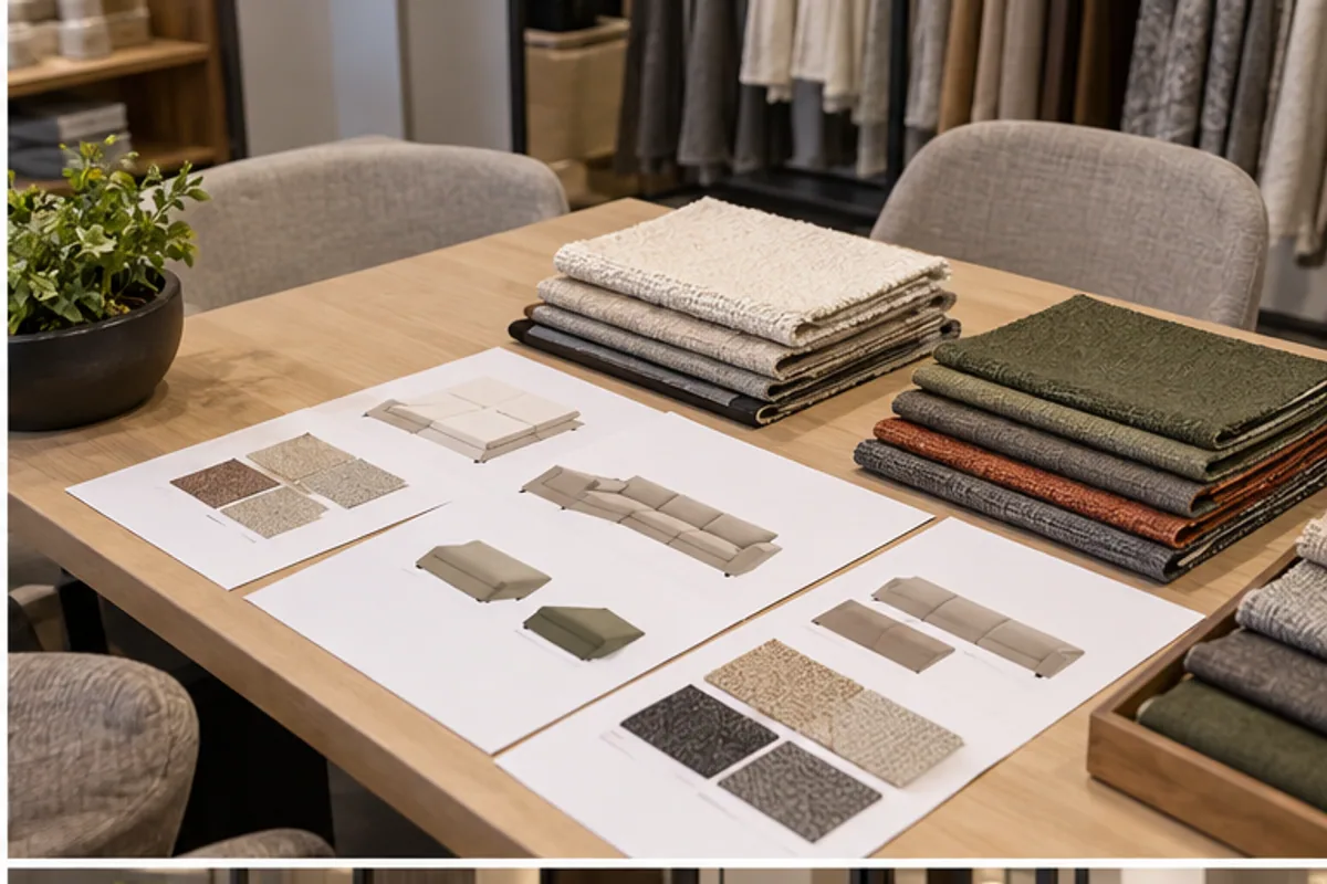 Sofa and home living selection