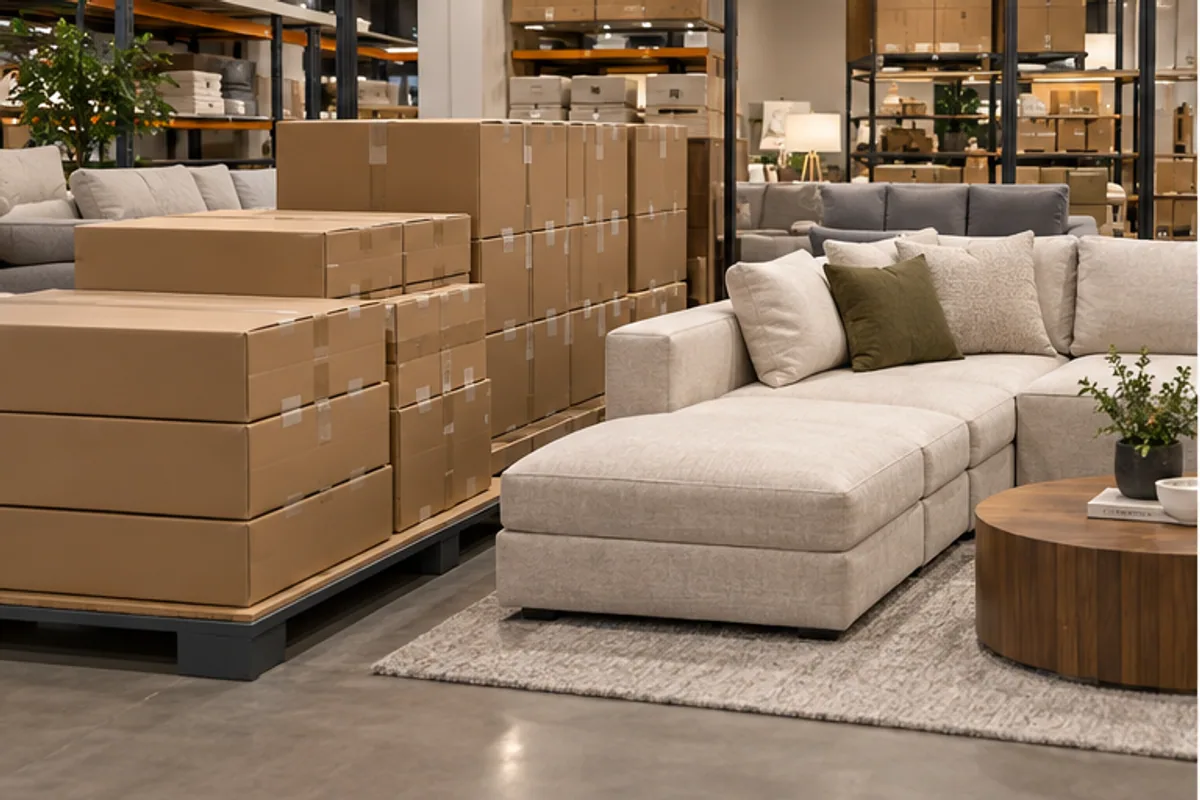 Sofa and home living selection