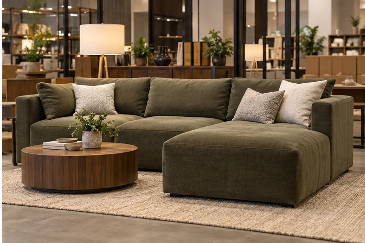Sofa and home living selection